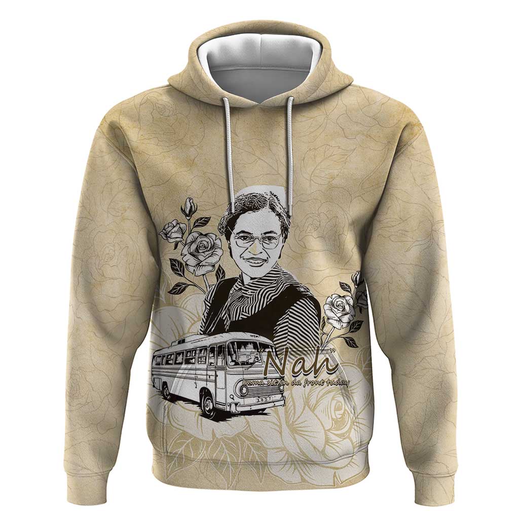 Nah Rosa Parks Zip Hoodie Black Women History