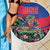 Personalized Haiti Beach Blanket Tropical Hibiscus Flowers