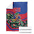 Personalized Haiti Blanket Tropical Hibiscus Flowers