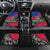 Personalized Haiti Car Mats Tropical Hibiscus Flowers