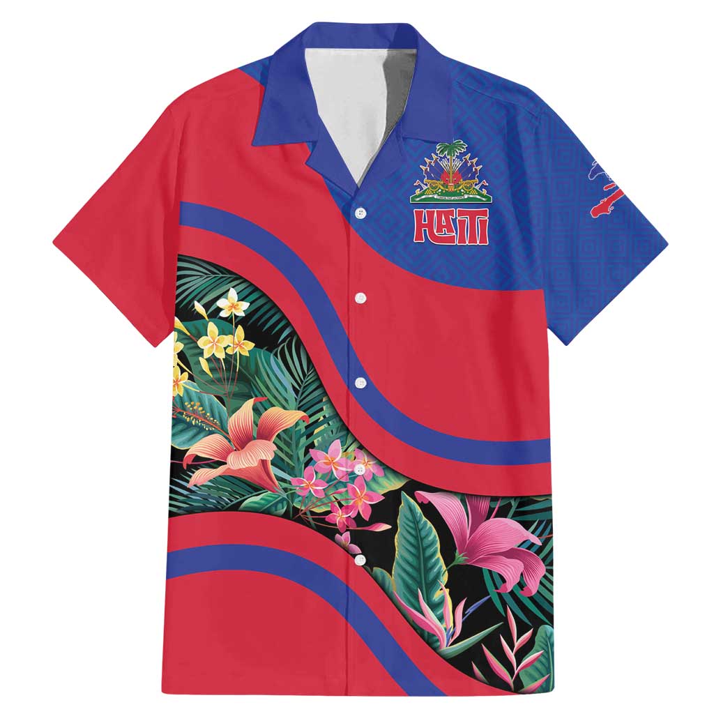 Personalized Haiti Family Matching Mermaid Dress and Hawaiian Shirt Tropical Hibiscus Flowers DT05