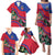 Personalized Haiti Family Matching Puletasi and Hawaiian Shirt Tropical Hibiscus Flowers DT05