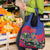 Personalized Haiti Grocery Bag Tropical Hibiscus Flowers
