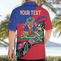 Personalized Haiti Hawaiian Shirt Tropical Hibiscus Flowers DT05
