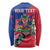 Personalized Haiti Long Sleeve Shirt Tropical Hibiscus Flowers DT05