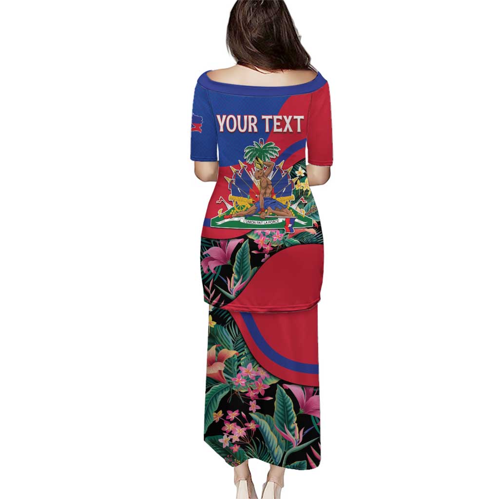 Personalized Haiti Puletasi Tropical Hibiscus Flowers DT05