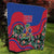 Personalized Haiti Quilt Tropical Hibiscus Flowers