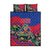 Personalized Haiti Quilt Bed Set Tropical Hibiscus Flowers