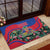 Personalized Haiti Rubber Doormat Tropical Hibiscus Flowers