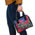 Personalized Haiti Shoulder Handbag Tropical Hibiscus Flowers