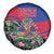Personalized Haiti Spare Tire Cover Tropical Hibiscus Flowers