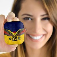 Custom Ecuador Football AirPods Case Andean Condor Unique Style