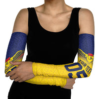 Custom Ecuador Football Arm Sleeves Andean Condor Unique Style
