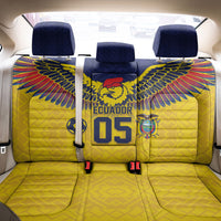 Custom Ecuador Football Back Car Seat Cover Andean Condor Unique Style