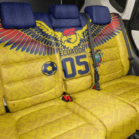 Custom Ecuador Football Back Car Seat Cover Andean Condor Unique Style