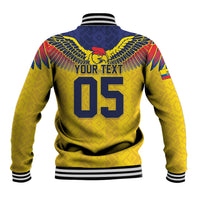 Custom Ecuador Football Baseball Jacket Andean Condor Unique Style