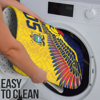 Custom Ecuador Football Bathroom Set Andean Condor Unique Style