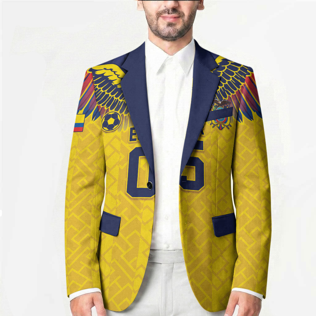 Custom Ecuador Football Blazer Andean Condor Unique Style