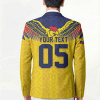 Custom Ecuador Football Blazer Andean Condor Unique Style