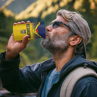 Custom Ecuador Football 4 in 1 Can Cooler Tumbler Andean Condor Unique Style