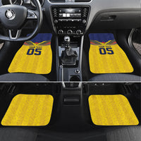 Custom Ecuador Football Car Mats Andean Condor Unique Style