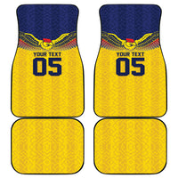 Custom Ecuador Football Car Mats Andean Condor Unique Style