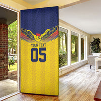Custom Ecuador Football Door Cover Andean Condor Unique Style