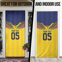 Custom Ecuador Football Door Cover Andean Condor Unique Style