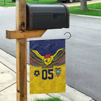 Custom Ecuador Football Garden Flag Andean Condor Unique Style
