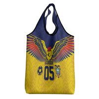 Custom Ecuador Football Grocery Bag Andean Condor Unique Style