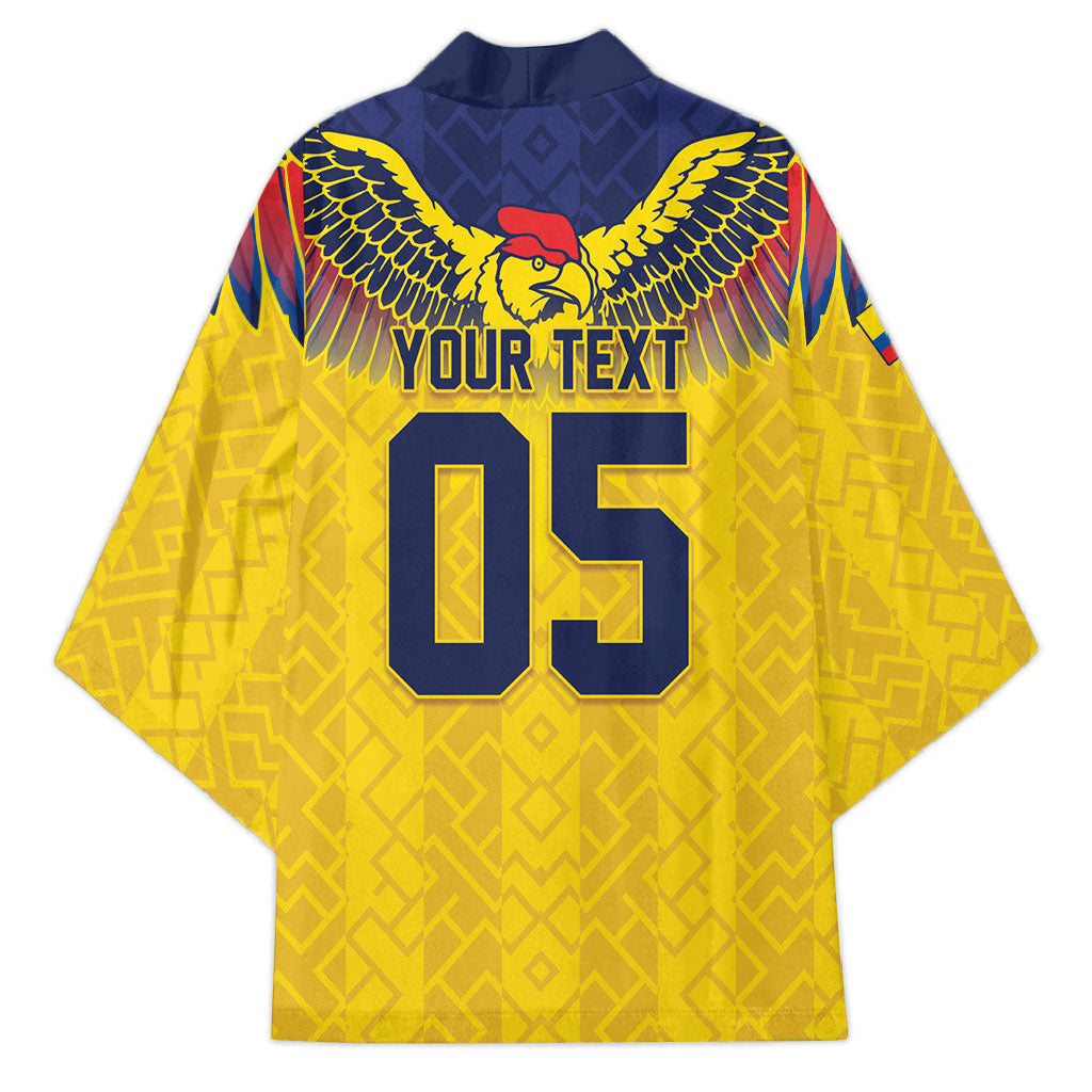 Custom Ecuador Football Kimono Andean Condor Unique Style