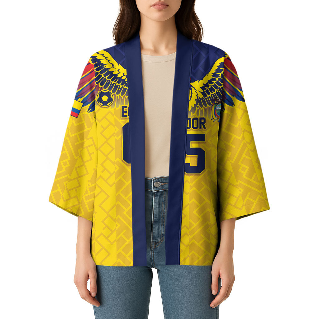 Custom Ecuador Football Kimono Andean Condor Unique Style