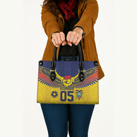 Custom Ecuador Football Leather Bag Andean Condor Unique Style
