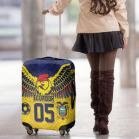 Custom Ecuador Football Luggage Cover Andean Condor Unique Style