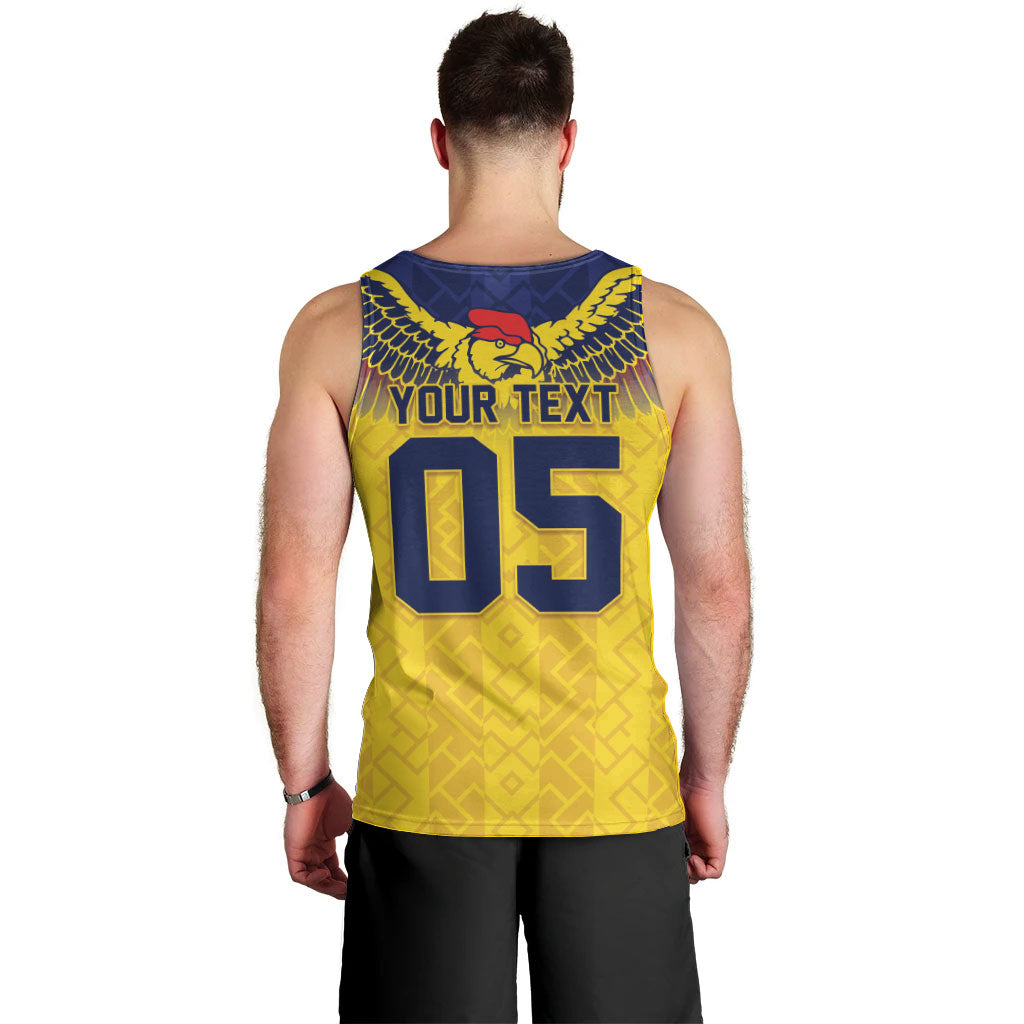 Custom Ecuador Football Men Tank Top Andean Condor Unique Style