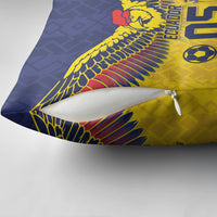 Custom Ecuador Football Pillow Cover Andean Condor Unique Style