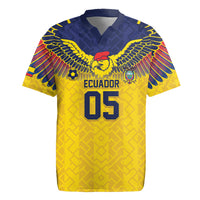 Custom Ecuador Football Rugby Jersey Andean Condor Unique Style