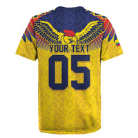 Custom Ecuador Football Rugby Jersey Andean Condor Unique Style