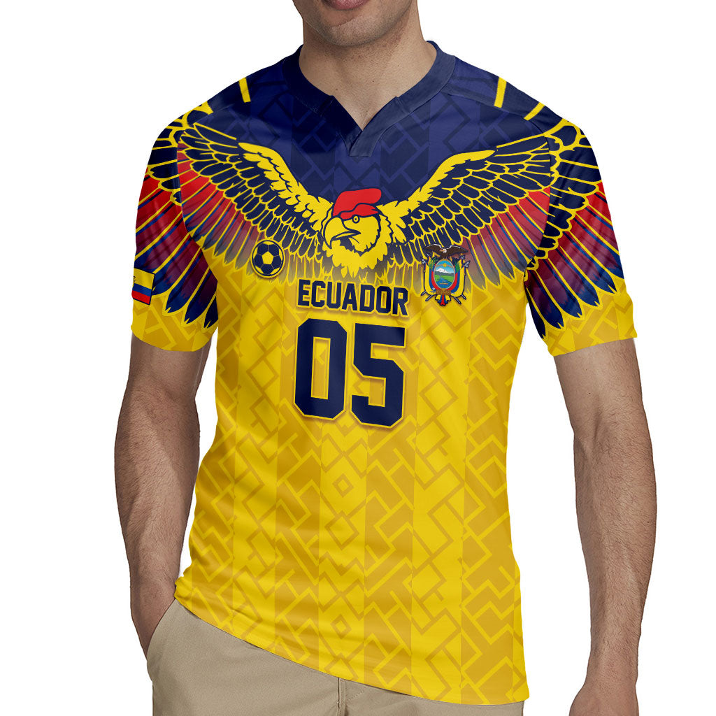 Custom Ecuador Football Rugby Jersey Andean Condor Unique Style