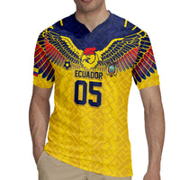 Custom Ecuador Football Rugby Jersey Andean Condor Unique Style