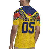 Custom Ecuador Football Rugby Jersey Andean Condor Unique Style