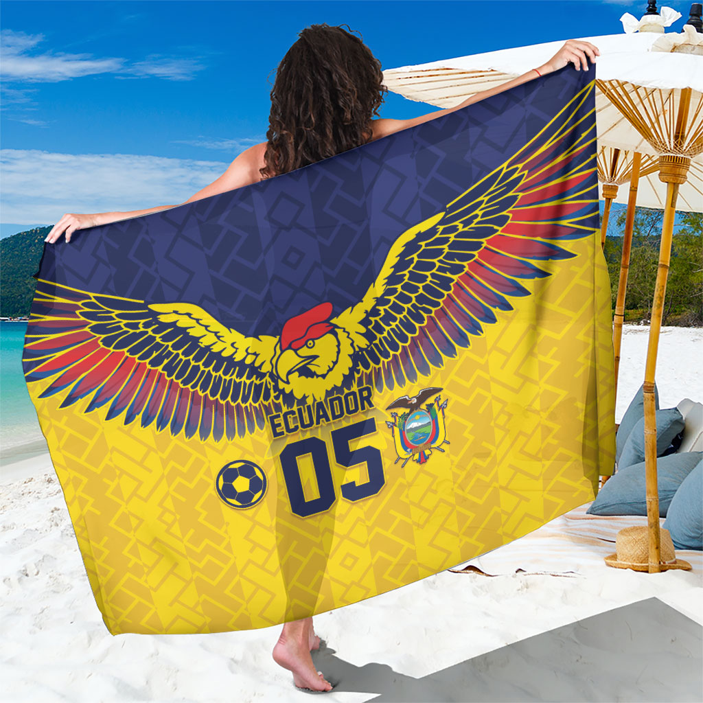 Custom Ecuador Football Sarong Andean Condor Unique Style