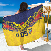 Custom Ecuador Football Sarong Andean Condor Unique Style