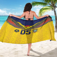 Custom Ecuador Football Sarong Andean Condor Unique Style