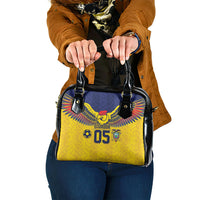 Custom Ecuador Football Shoulder Handbag Andean Condor Unique Style