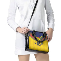Custom Ecuador Football Shoulder Handbag Andean Condor Unique Style