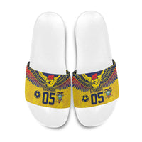 Custom Ecuador Football Slide Sandals Andean Condor Unique Style