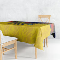 Custom Ecuador Football Tablecloth Andean Condor Unique Style