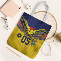 Custom Ecuador Football Tote Bag Andean Condor Unique Style