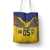 Custom Ecuador Football Tote Bag Andean Condor Unique Style